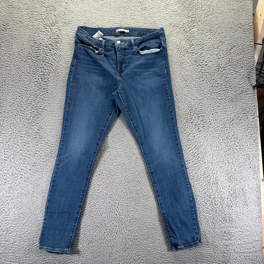 Levi's‎ 311 Jeans Womens 32x29 Blue Cotton Denim Skinny Faded Shaping Stretch